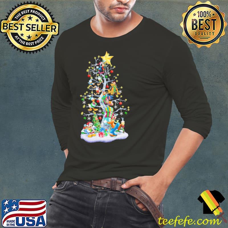 Mickey And Friends Christmas Tree Shirt