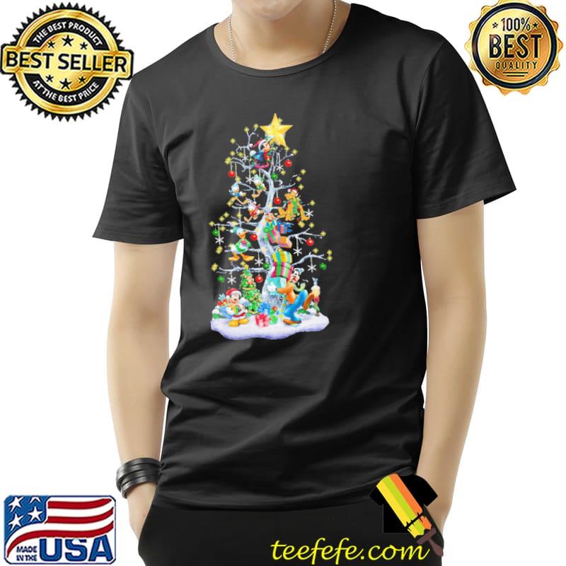 Mickey And Friends Christmas Tree Shirt Unisex Mickey And Friends Christmas Tree Shirt Unisex