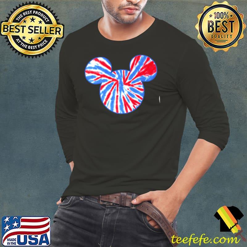 Mickey And Friends Mickey Americana Tie Dye Fill Shirt