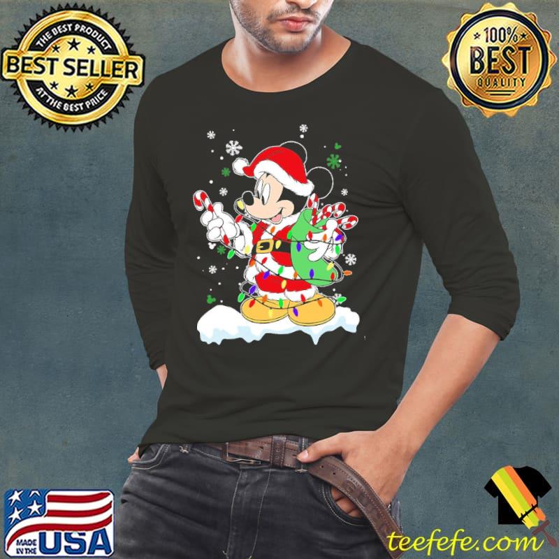 Mickey Christmas Light Shirt