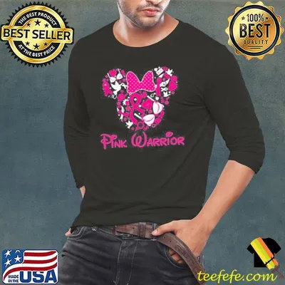 Mickey Girl Pink Warrior Shirt