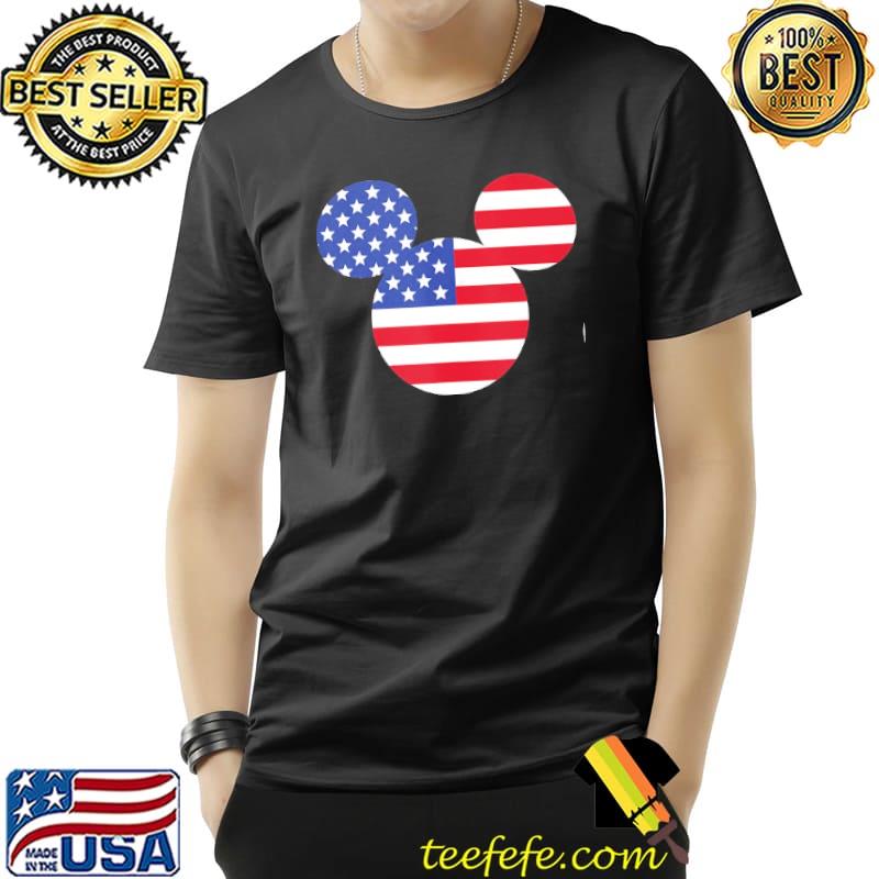Mickey Mouse America Flag Shirt Unisex Mickey Mouse America Flag Shirt Unisex