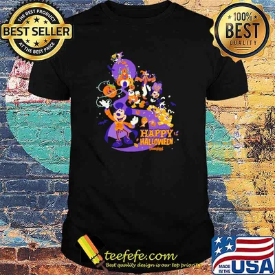 Mickey Mouse and Friends Happy Halloween shirt