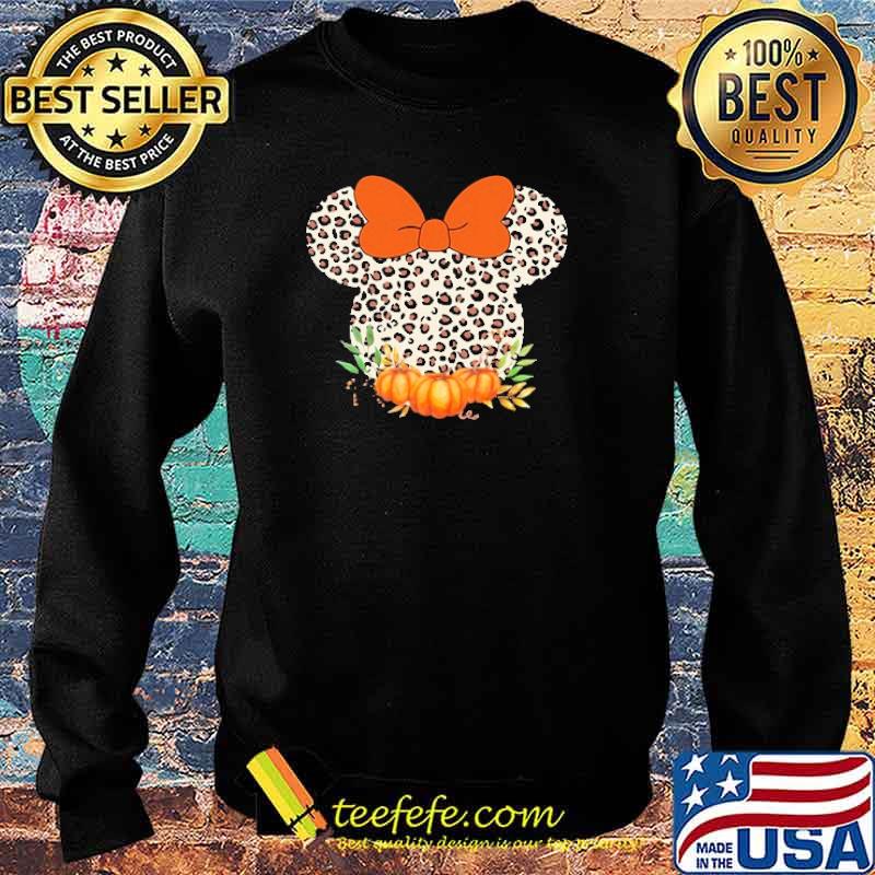 Mickey mouse Halloween Pumpkin Lepoard Shirt Sweater Mickey mouse Halloween Pumpkin Lepoard Shirt Sweater
