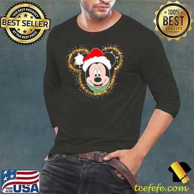 Mickey Santa Christmas Shirt
