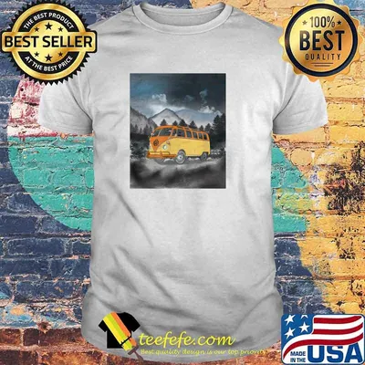 Midnight Drive. Adventure Van T-Shirt