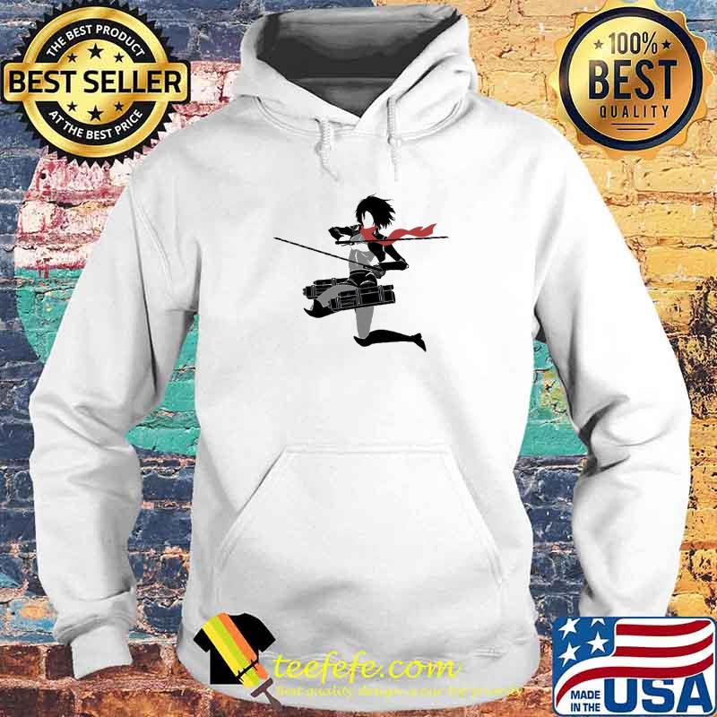 Mikasa Ackerman Anime Shirt Hoodie Mikasa Ackerman Anime Shirt Hoodie