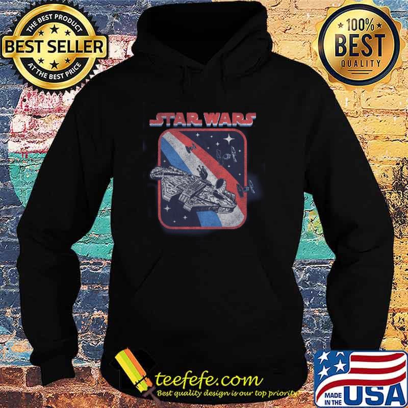 Millennium Falcon Americana Star Wars Shirt Hoodie Millennium Falcon Americana Star Wars Shirt Hoodie