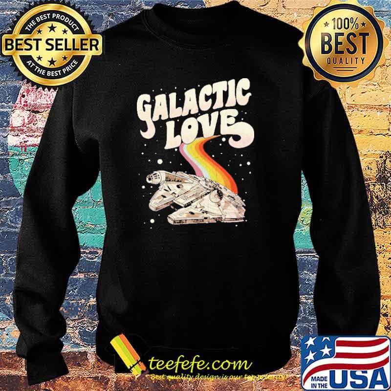 Millennium Falcon Galactic Love Star Wars Shirt Sweater Millennium Falcon Galactic Love Star Wars Shirt Sweater
