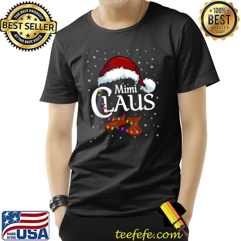 Mimi Claus Shirt, Family Matching Mimi Claus Pajama T-Shirt Unisex Mimi Claus Shirt, Family Matching Mimi Claus Pajama T-Shirt Unisex