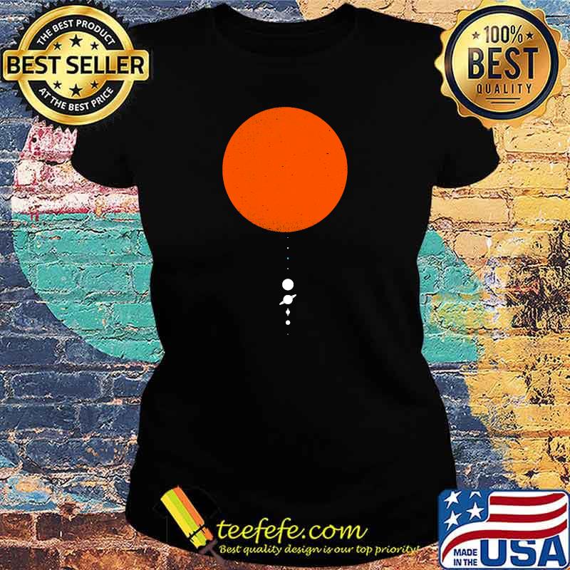 Minimal Solar System Classic T-Shirt Ladies tee Minimal Solar System Classic T-Shirt Ladies tee