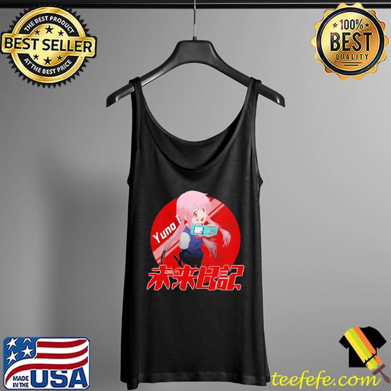 Mirai Nikki Yuno Gasai Chan Shirt Tank Top Mirai Nikki Yuno Gasai Chan Shirt Tank Top