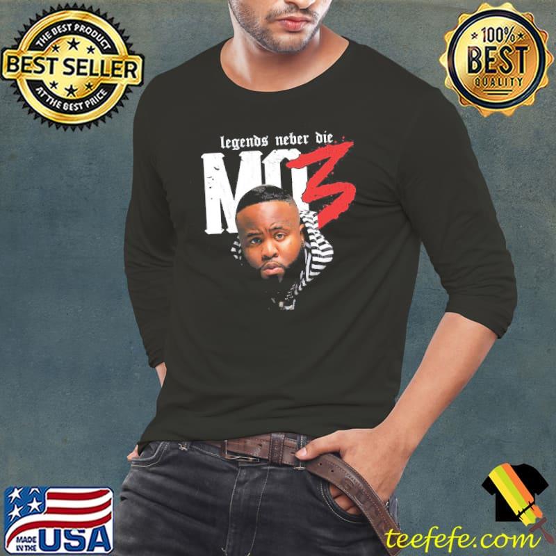 Mo3 Legend Never Die Shirt Long Sleeve Tee Mo3 Legend Never Die Shirt Long Sleeve Tee