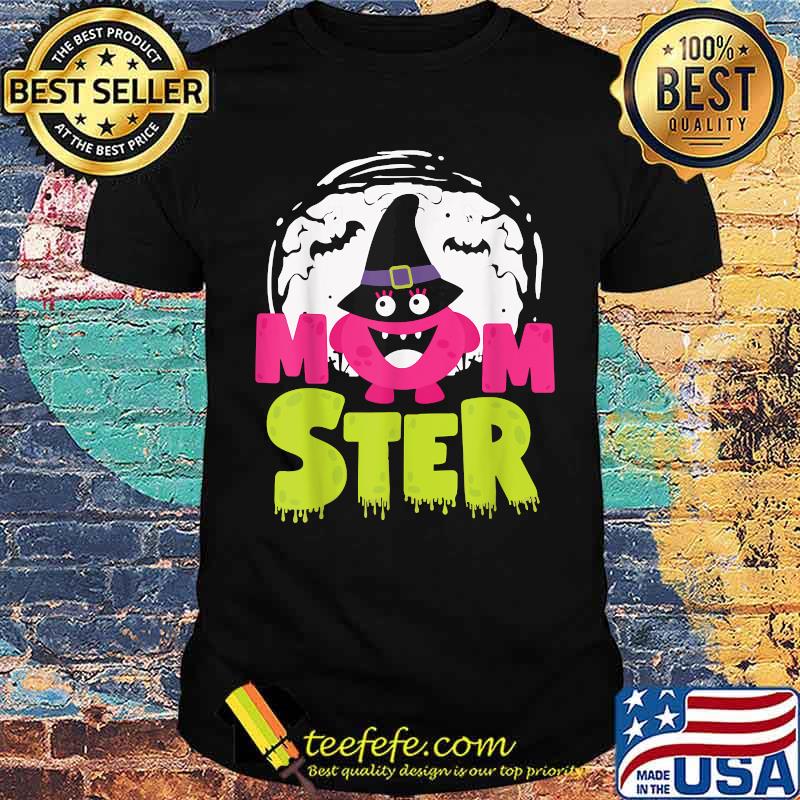 Momster Mom Mommy Monster Costume Mother Halloween T-Shirt