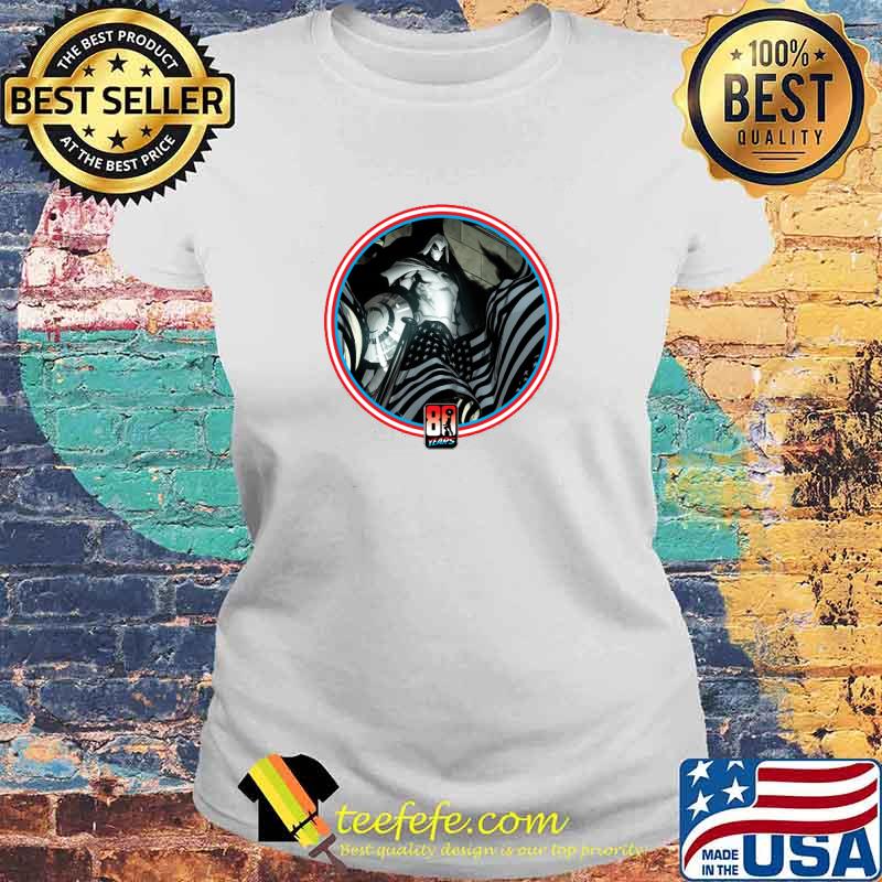 Moon Knight American Flag Shirt Laides tee Moon Knight American Flag Shirt Laides tee
