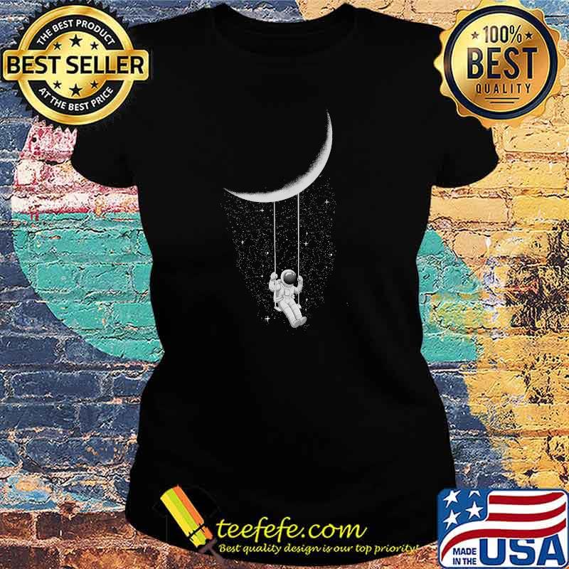 Moon Swing astronaut Classic T-Shirt Ladies tee Moon Swing astronaut Classic T-Shirt Ladies tee