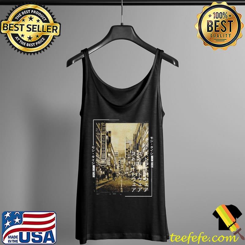 Moshi Taishi Lofi Tokyo Japanese Streetwear Aesthetic Graphic s Tank Top Moshi Taishi Lofi Tokyo Japanese Streetwear Aesthetic Graphic s Tank Top