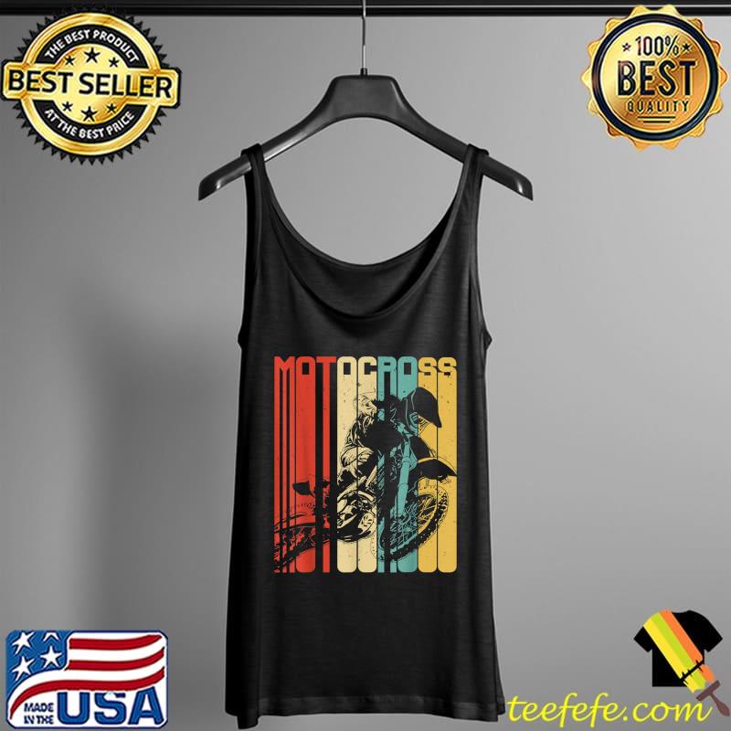 Motocross Dirt Bike Rider Retro Vintage Motorcycle Gifts Men T-Shirt Tank Top Motocross Dirt Bike Rider Retro Vintage Motorcycle Gifts Men T-Shirt Tank Top