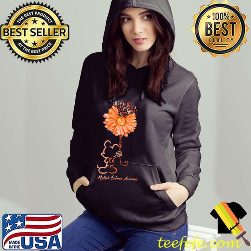 Multiple Sclerosis Awareness Flower Mickey Shirt Multiple Sclerosis Awareness Flower Mickey Shirt