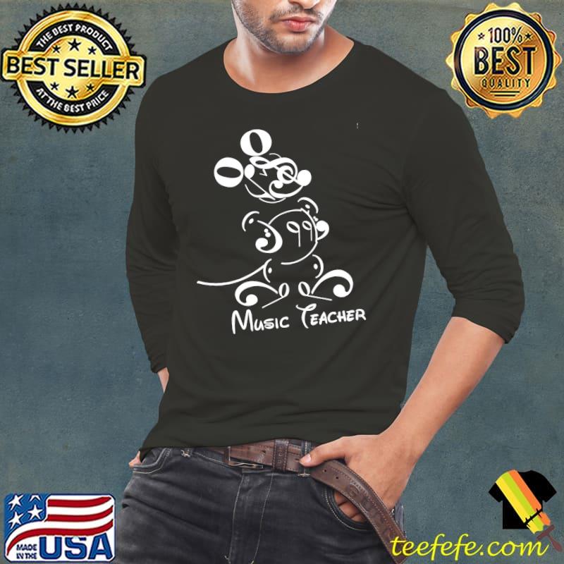 Music Teacher Mickey Disney Shirt Music Teacher Mickey Disney Shirt