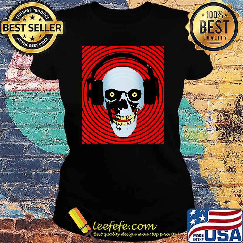 Musical Skull Premium T-Shirt Ladies tee Musical Skull Premium T-Shirt Ladies tee