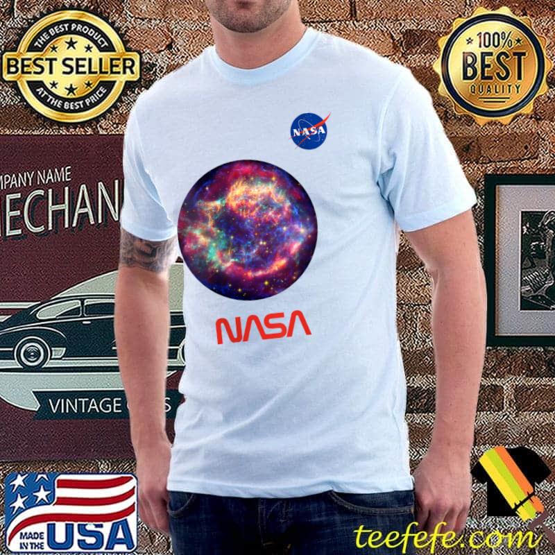 NASA Drawing Space Art Design Fiery Observe Supernova Blast T-Shirt