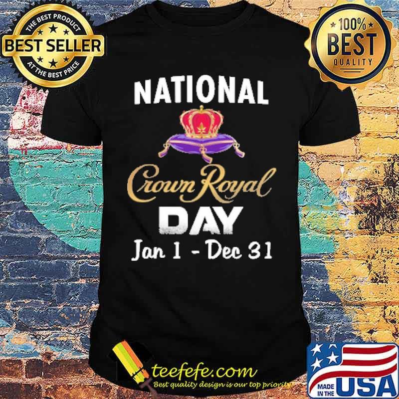national crown yoral day jan 1 dec 31 shirt