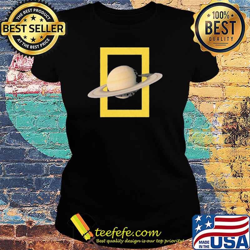 National Geographic Saturn T-Shirt Ladies tee National Geographic Saturn T-Shirt Ladies tee