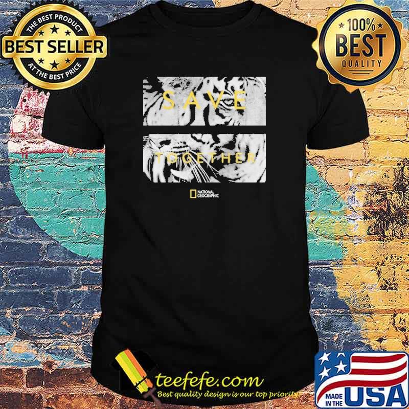 National Geographic Save Together Tiger Shirt