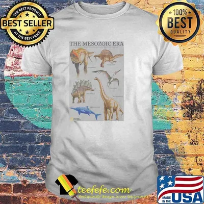 National Geographic The Mesozoic Era Dinosaur Shirt
