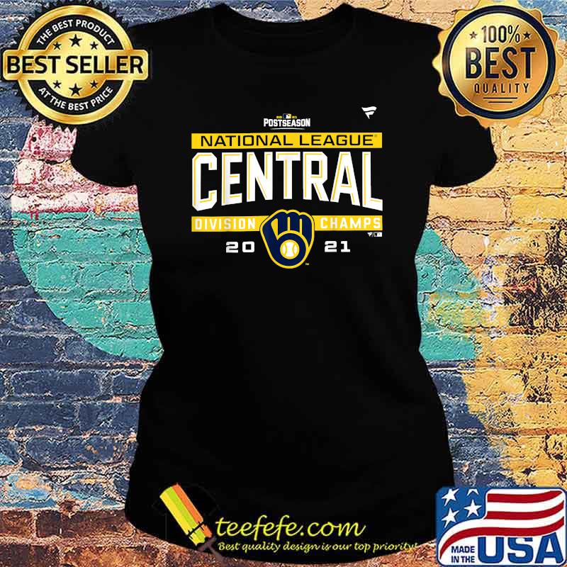 National League Central Division Champions Postseason 2023 Milwaukee  Brewers Baseball Shirt, hoodie, sweater, ladies v-neck and tank top