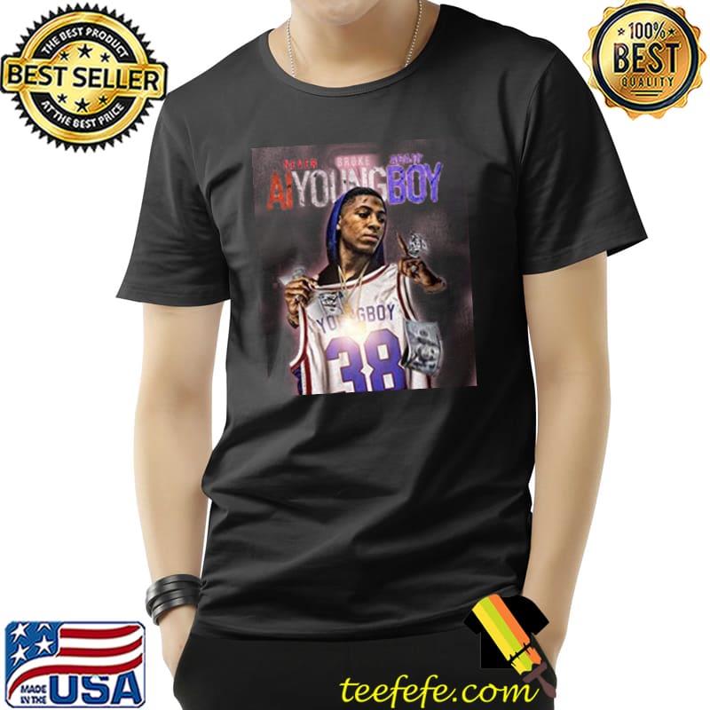 NBA Ai Youngboy Never Broke Again 38 Money Shirt Unisex NBA Ai Youngboy Never Broke Again 38 Money Shirt Unisex