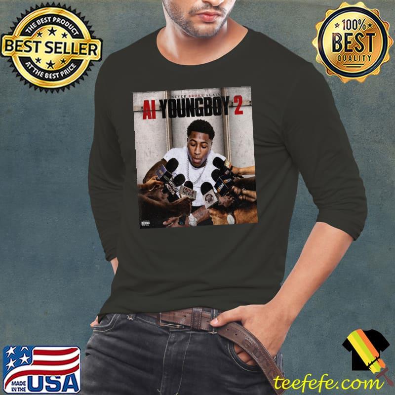 NBA Youngboy Never Broke Again Ai Shirt Long Sleeve Tee NBA Youngboy Never Broke Again Ai Shirt Long Sleeve Tee