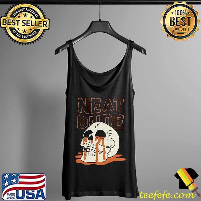 Neat Dune The Skull Crying Blood Shirt Tank Top Neat Dune The Skull Crying Blood Shirt Tank Top