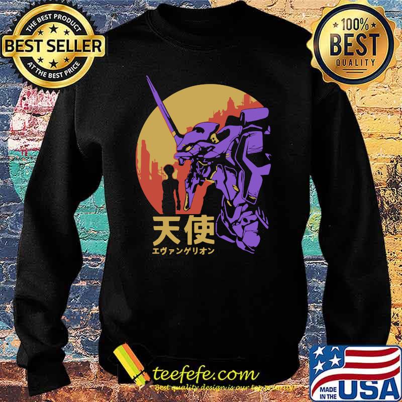 Neon Genesis Evangelion Retro Vintage Essential T-Shirt Sweater Neon Genesis Evangelion Retro Vintage Essential T-Shirt Sweater