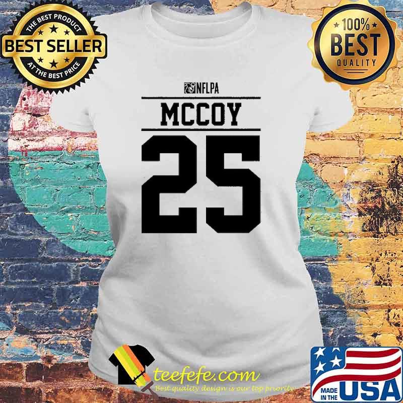 NFLPA MCCOY 25 Shirt Laides tee NFLPA MCCOY 25 Shirt Laides tee