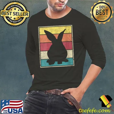 Nice bunny Rabbit Animal Retro Vintage Cute Nature T-Shirt
