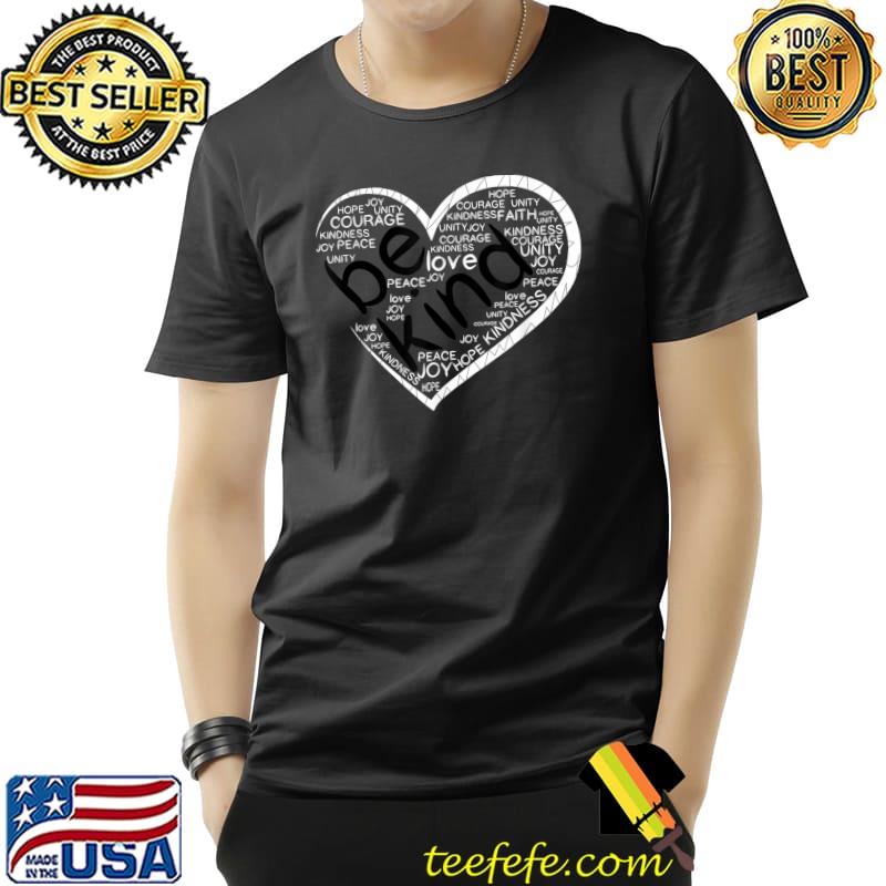 Nice unity Day Orange Shirt Heart Be Kind Anti Bullying Gift T-Shirt Unisex Nice unity Day Orange Shirt Heart Be Kind Anti Bullying Gift T-Shirt Unisex