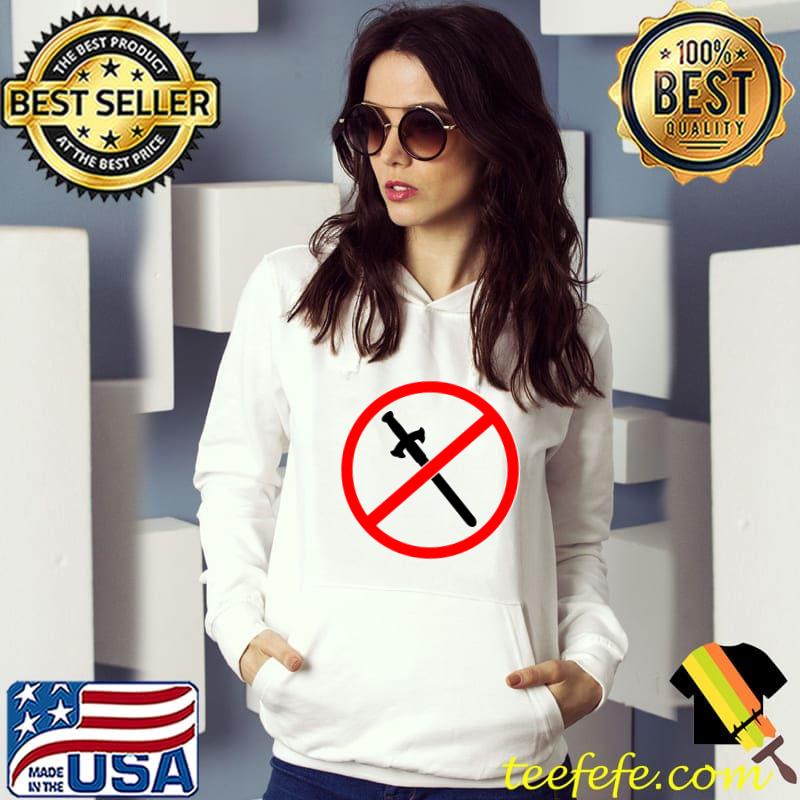 No Swords Allowed Sword T-Shirt