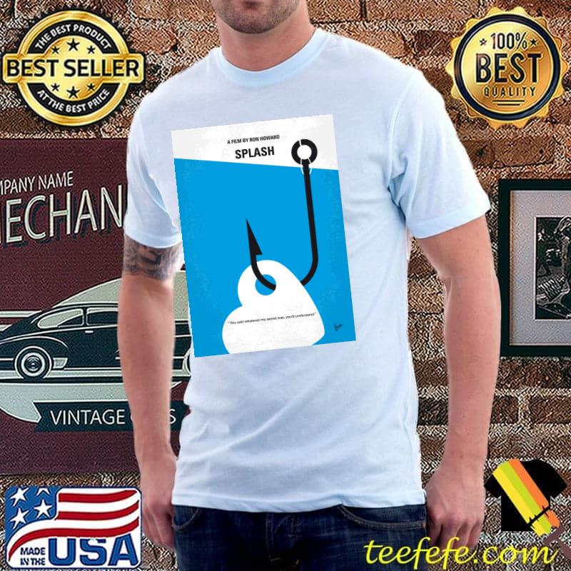 No625 My Splash Minimal Movie Poster Chungkong Art Shirt Unisex No625 My Splash Minimal Movie Poster Chungkong Art Shirt Unisex