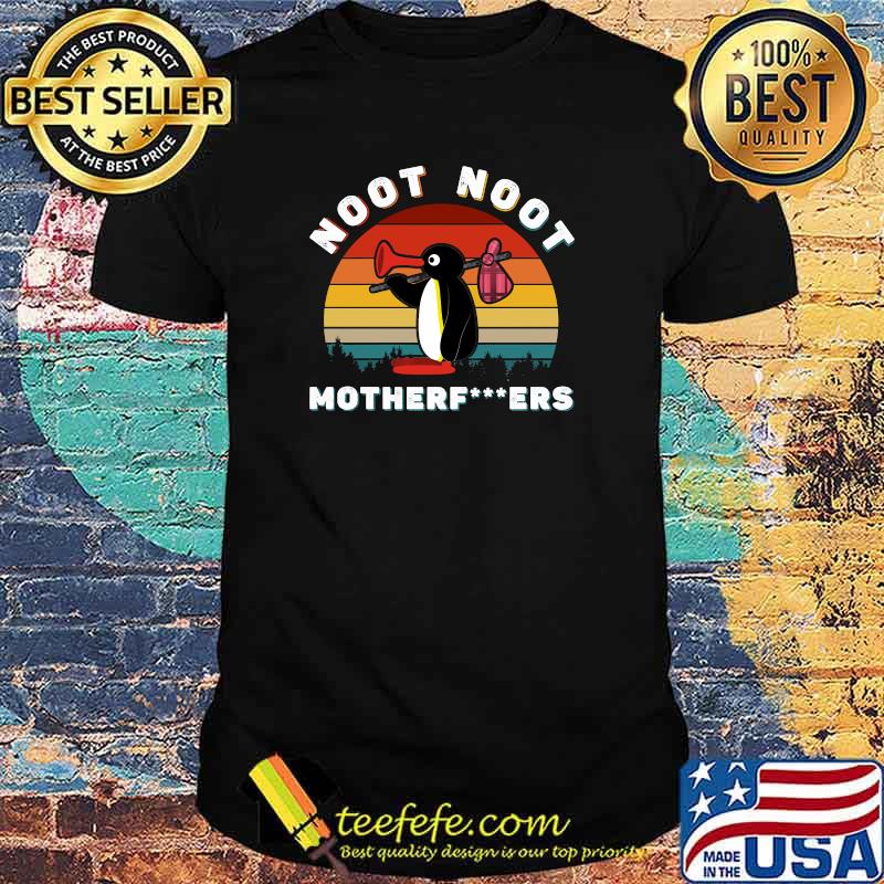 Noot Noot Pingu Shirt Noot Meme Gift, Pingu Noot Noot Motherf vintage Classic T-Shirt