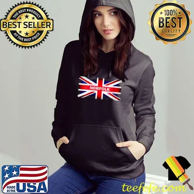 Norfolk County England UK British Flag T-Shirt