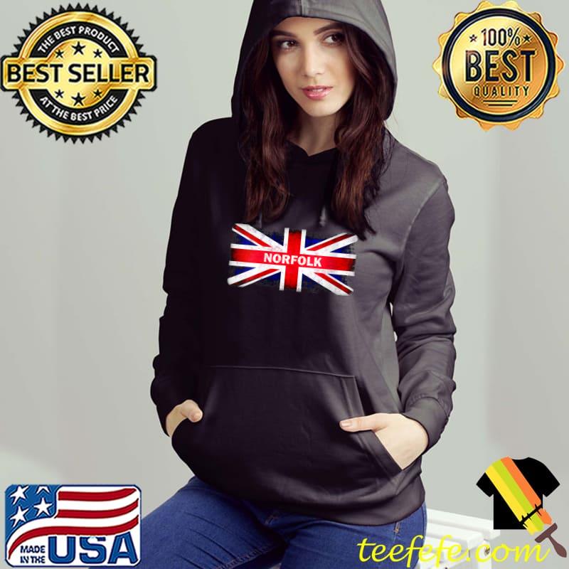Norfolk County England UK British Flag T-Shirt