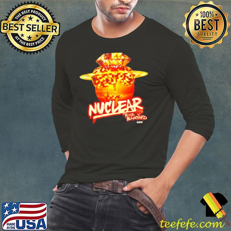 Nuclear Tessa Blanchard WOW s Long Sleeve Tee Nuclear Tessa Blanchard WOW s Long Sleeve Tee