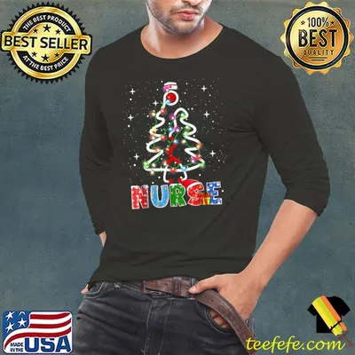 Nurse Christmas Tree T-Shirt