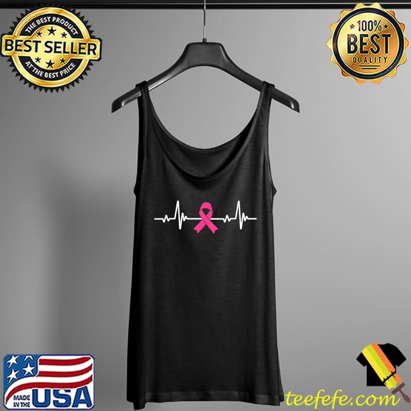 Nurse Doctor Heartbeat Breast Cancer Awareness Pink Ribbon T-Shirt Tank Top Nurse Doctor Heartbeat Breast Cancer Awareness Pink Ribbon T-Shirt Tank Top