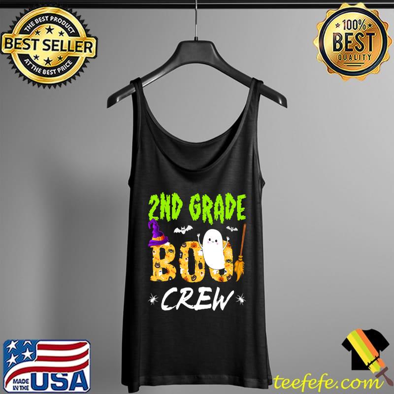 Official 2nd Grade Boo Crew Teacher Funny Halloween Costume T-Shirt Tank Top Official 2nd Grade Boo Crew Teacher Funny Halloween Costume T-Shirt Tank Top