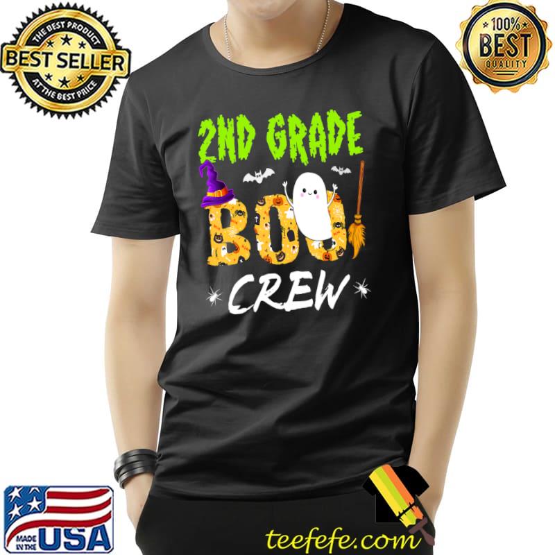 Official 2nd Grade Boo Crew Teacher Funny Halloween Costume T-Shirt Unisex Official 2nd Grade Boo Crew Teacher Funny Halloween Costume T-Shirt Unisex
