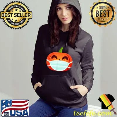 Official pumpkin wearing mask Halloween T-Shirt