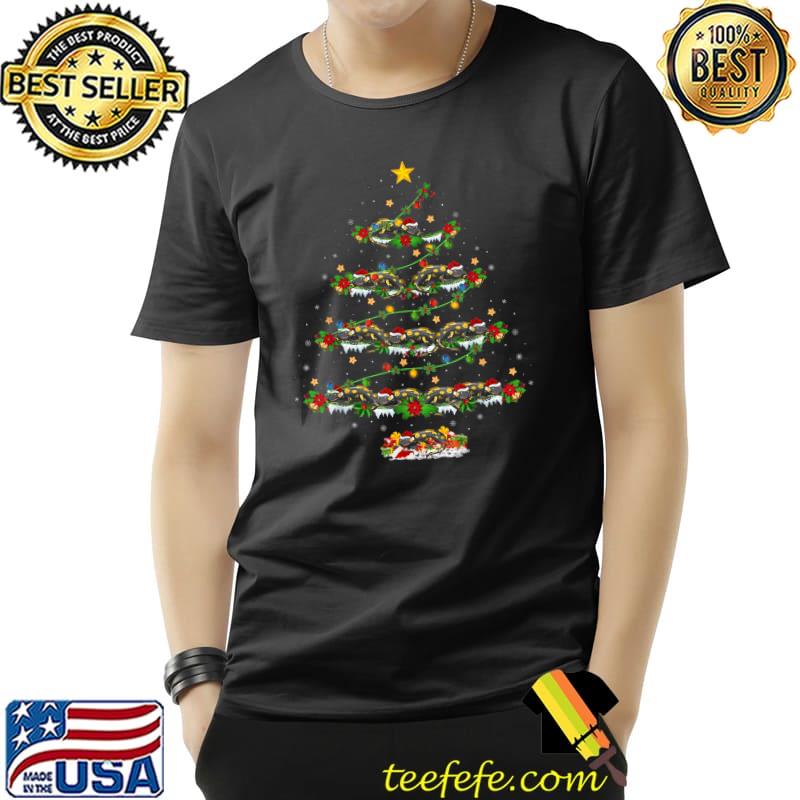 Official salamander Animal Lover Lighting Salamander Christmas Tree T-Shirt Unisex Official salamander Animal Lover Lighting Salamander Christmas Tree T-Shirt Unisex